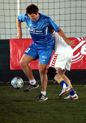 Predrag Mihailovi_, strelac 3 gola za Ringier u pro_lom kolu